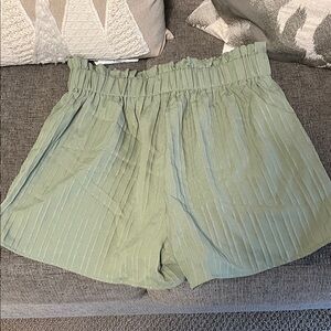 Women's Green Shorts